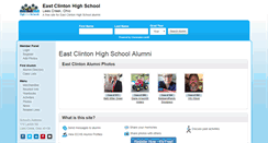 Desktop Screenshot of eastclintonhighschool.org